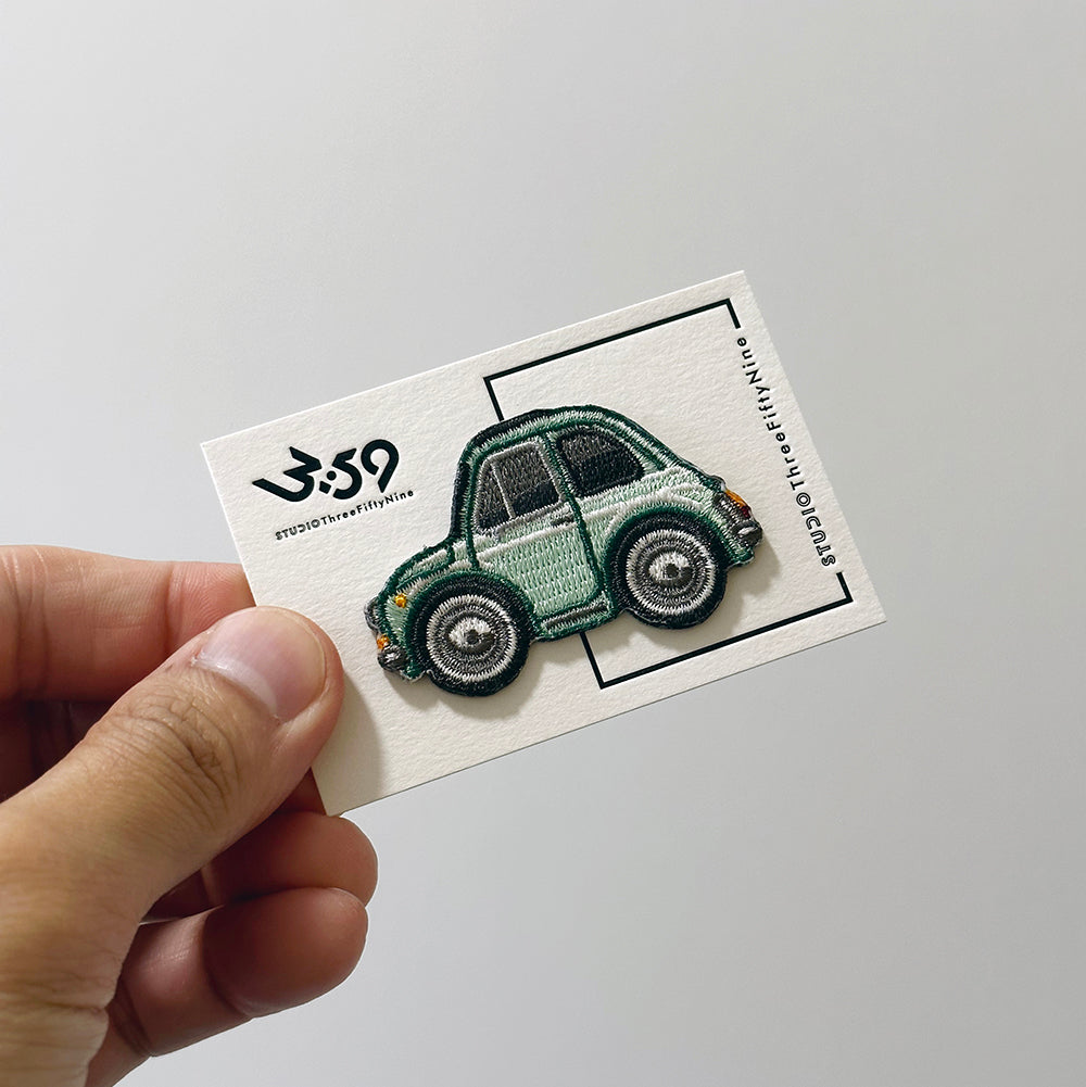 Classic Fiat 500 刺繡章
