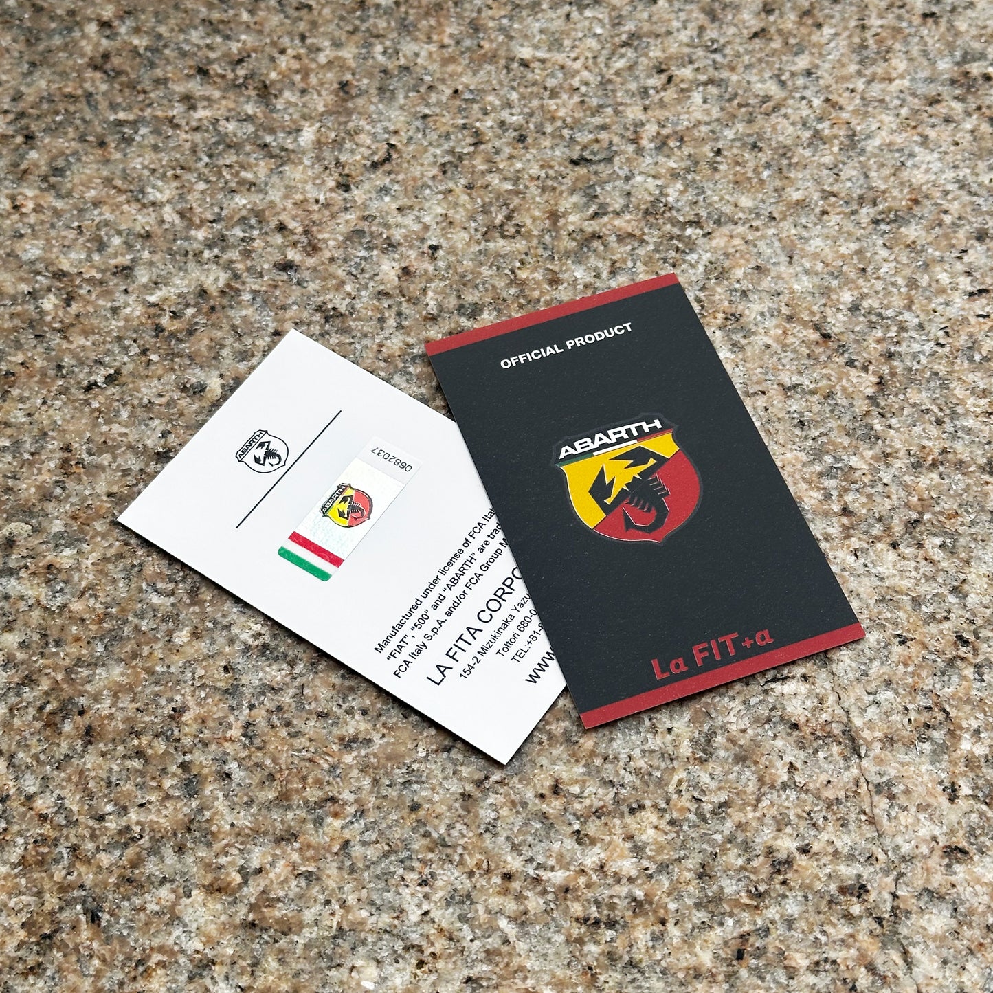 Abarth 500 T恤 [Studio359 x La Fit+a]