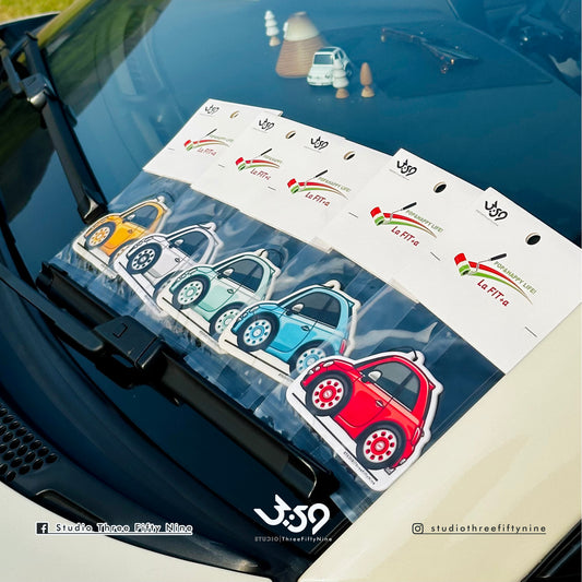 Fiat 500 汽車香薰片 [Studio359 x La Fit+a]