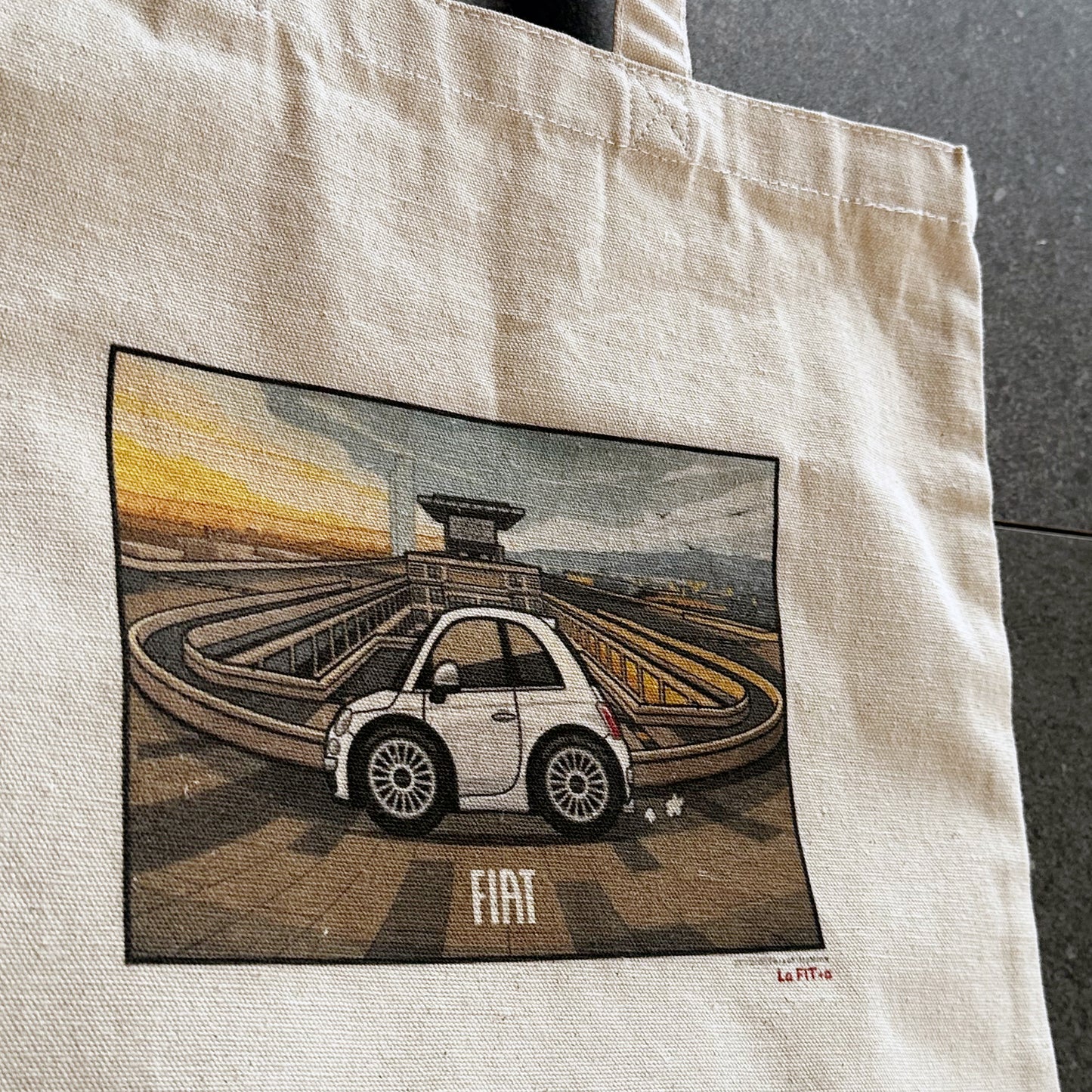Fiat 500 帆布袋 [Studio359 x La Fit+a]