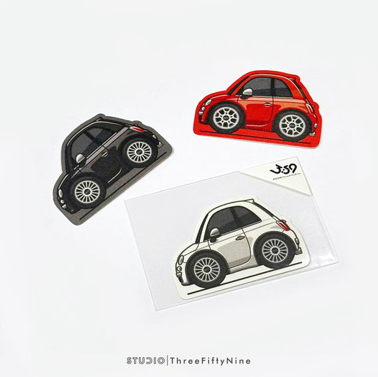 Fiat 500(C款) 貼紙