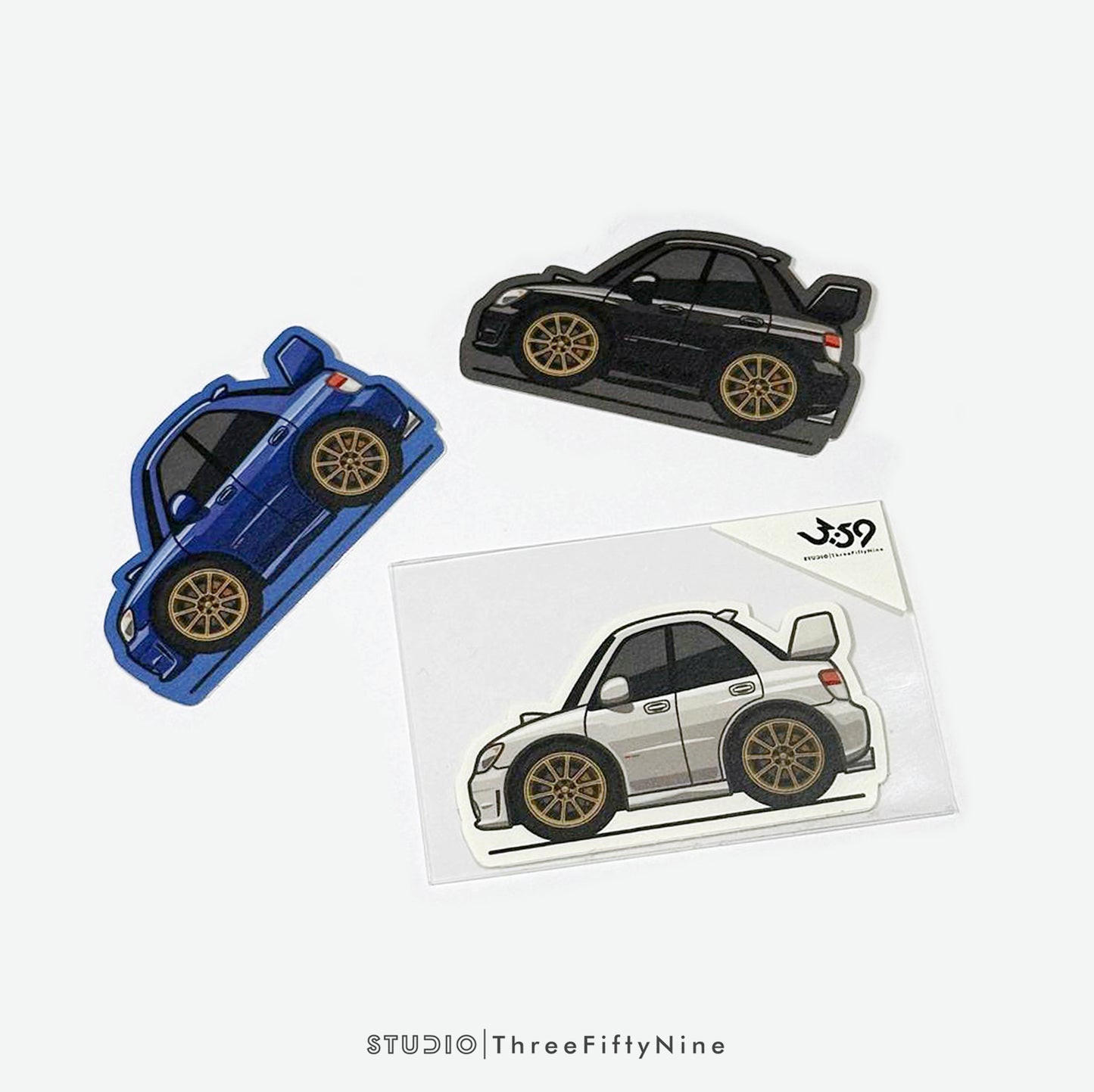 Impreza WRX 9 GDB 貼紙