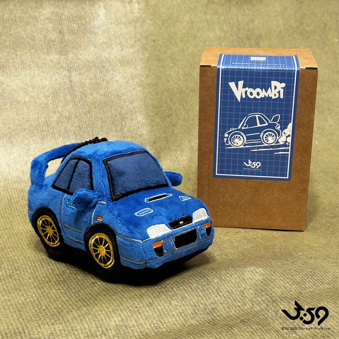 VroomBi Plush Car